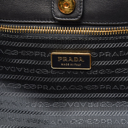 Prada Tessuto Nylon Weave Shopping Tote Black 5 of 10