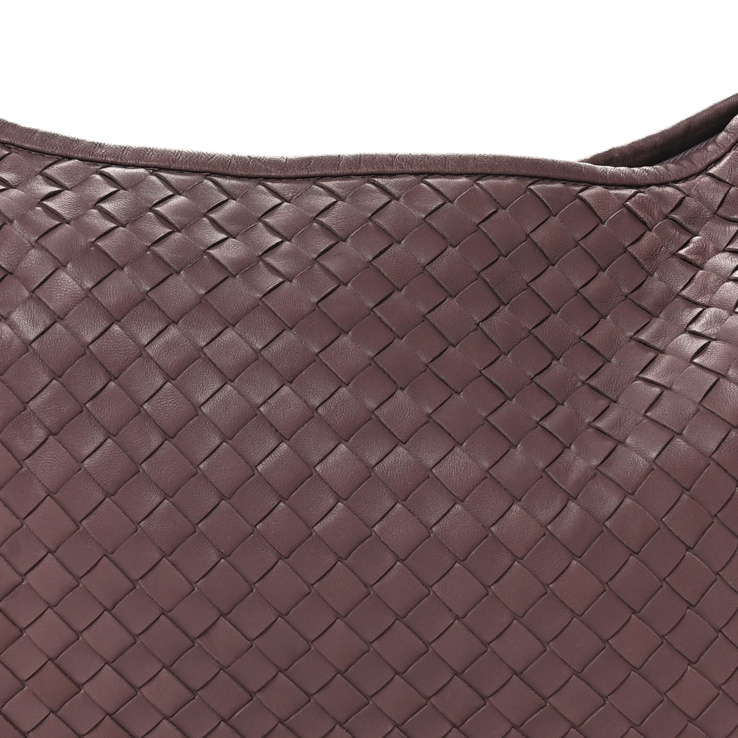Nappa Intrecciato Medium Veneta Hobo Lilac