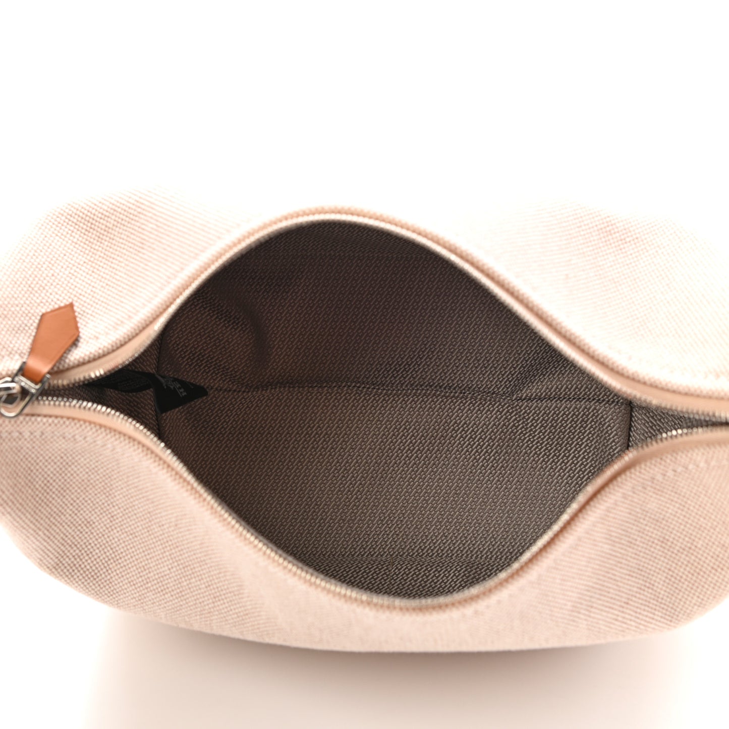 Canvas Small Bride-A-Brac Pouch Natural Orange