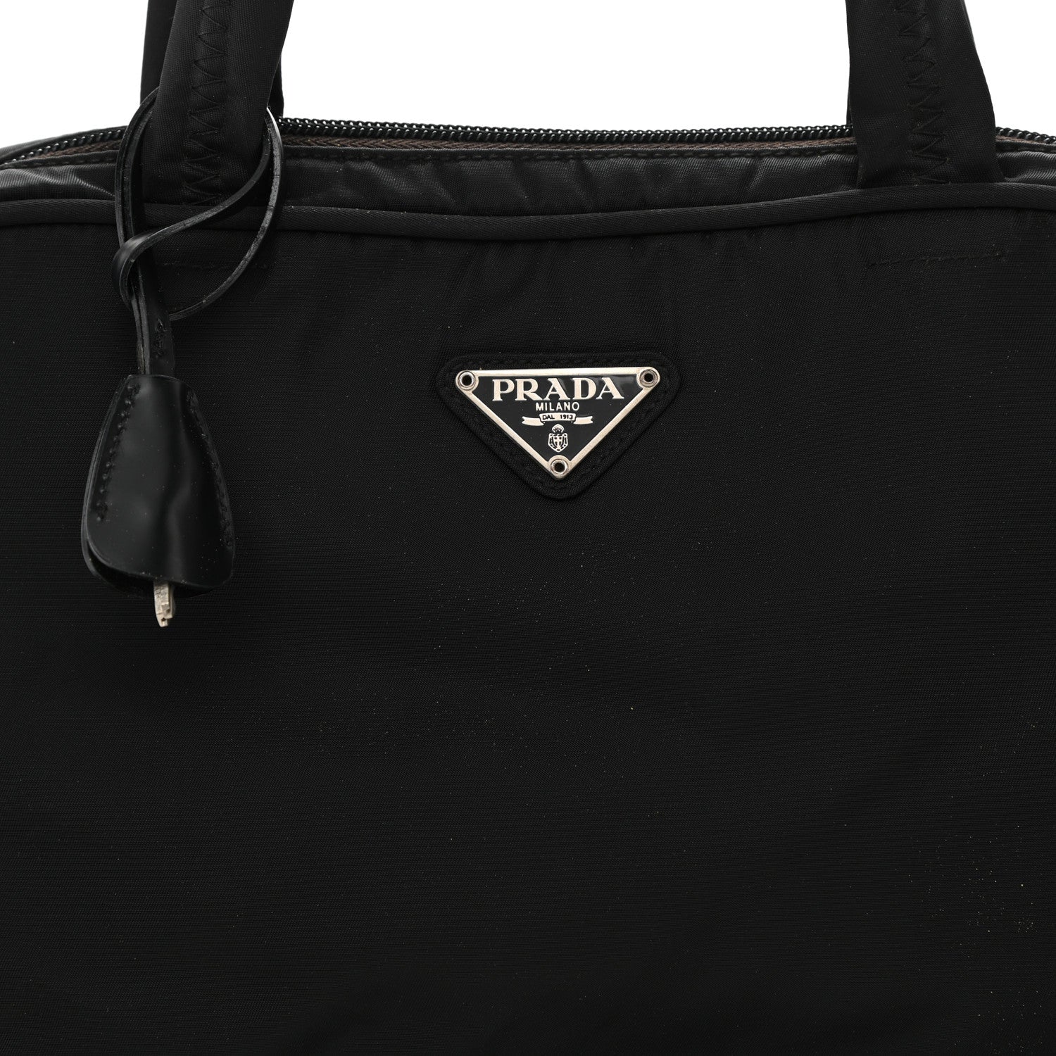 Prada Tessuto Nylon Tote Black 7 of 12