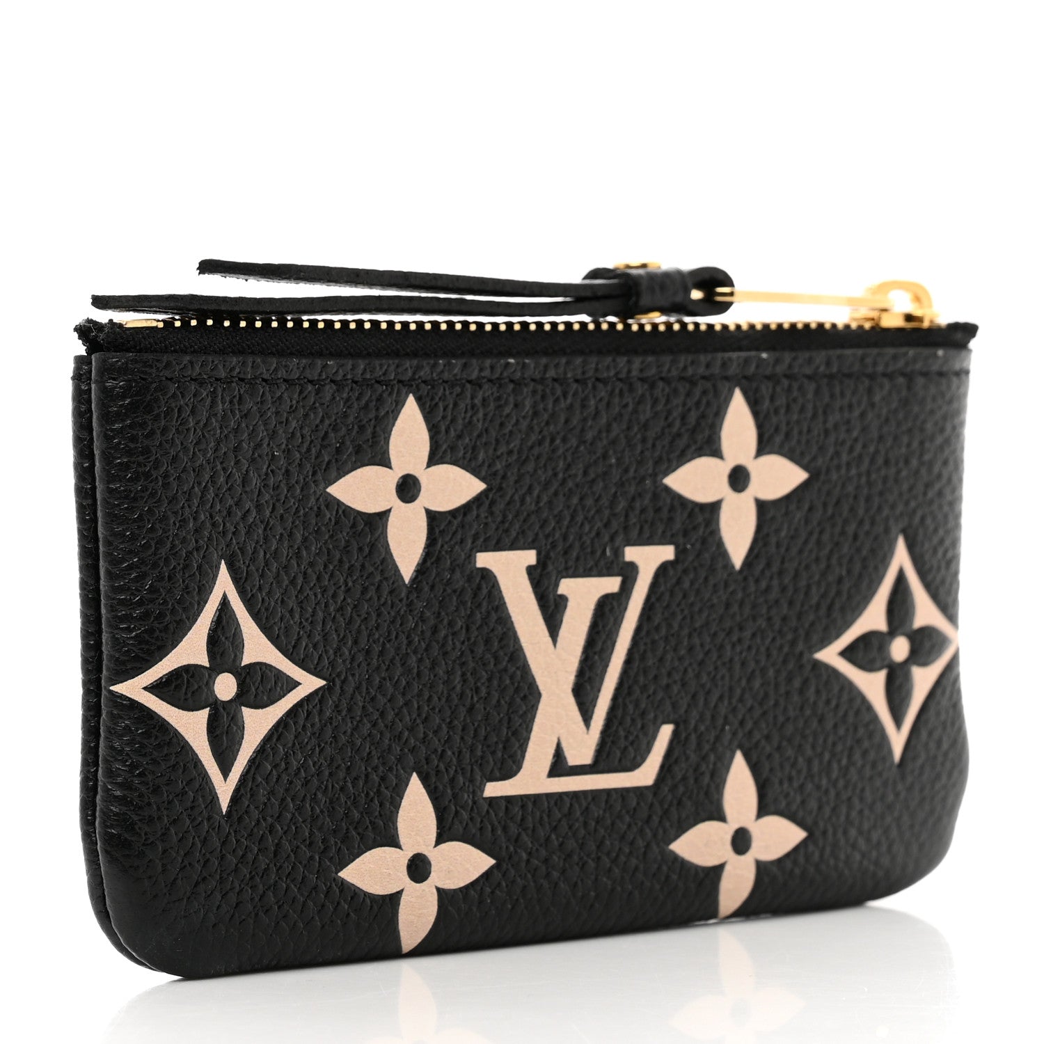 Louis Vuitton Empreinte Monogram Giant Key Pouch Black Beige 3 of 6