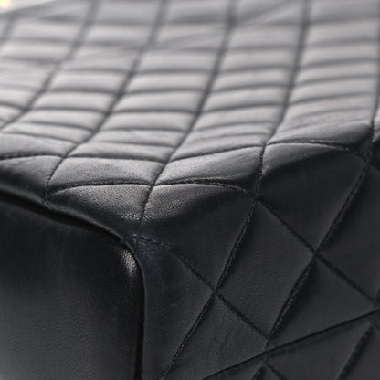 Chanel Lambskin Quilted Shoulder Bag Black 8 of 10