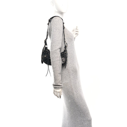 Balenciaga Agneau Arena Le Cagole Shoulder Bag XS Black Black 2 of 11