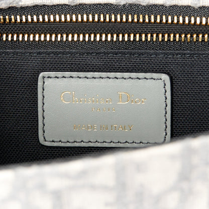 Christian Dior Oblique 30 Montaigne Flap Bag Grey 6 of 10