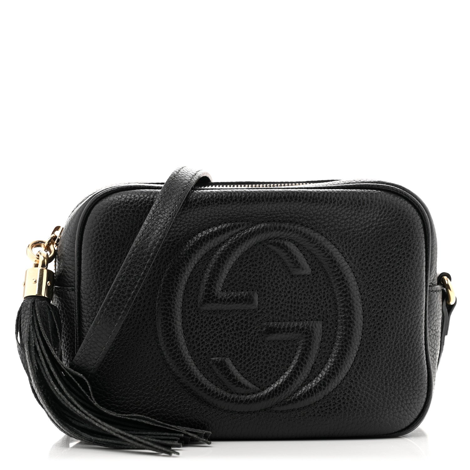 Gucci Pebbled Calfskin Small Soho Disco Bag Black 1 of 13