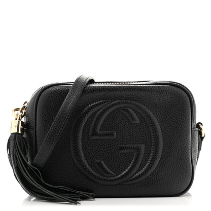 Gucci Pebbled Calfskin Small Soho Disco Bag Black 1 of 13