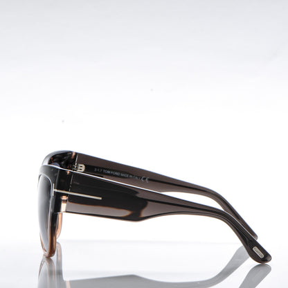 Tom Ford Anoushka Sunglasses TF371 Melange Grey Peach 2 of 6