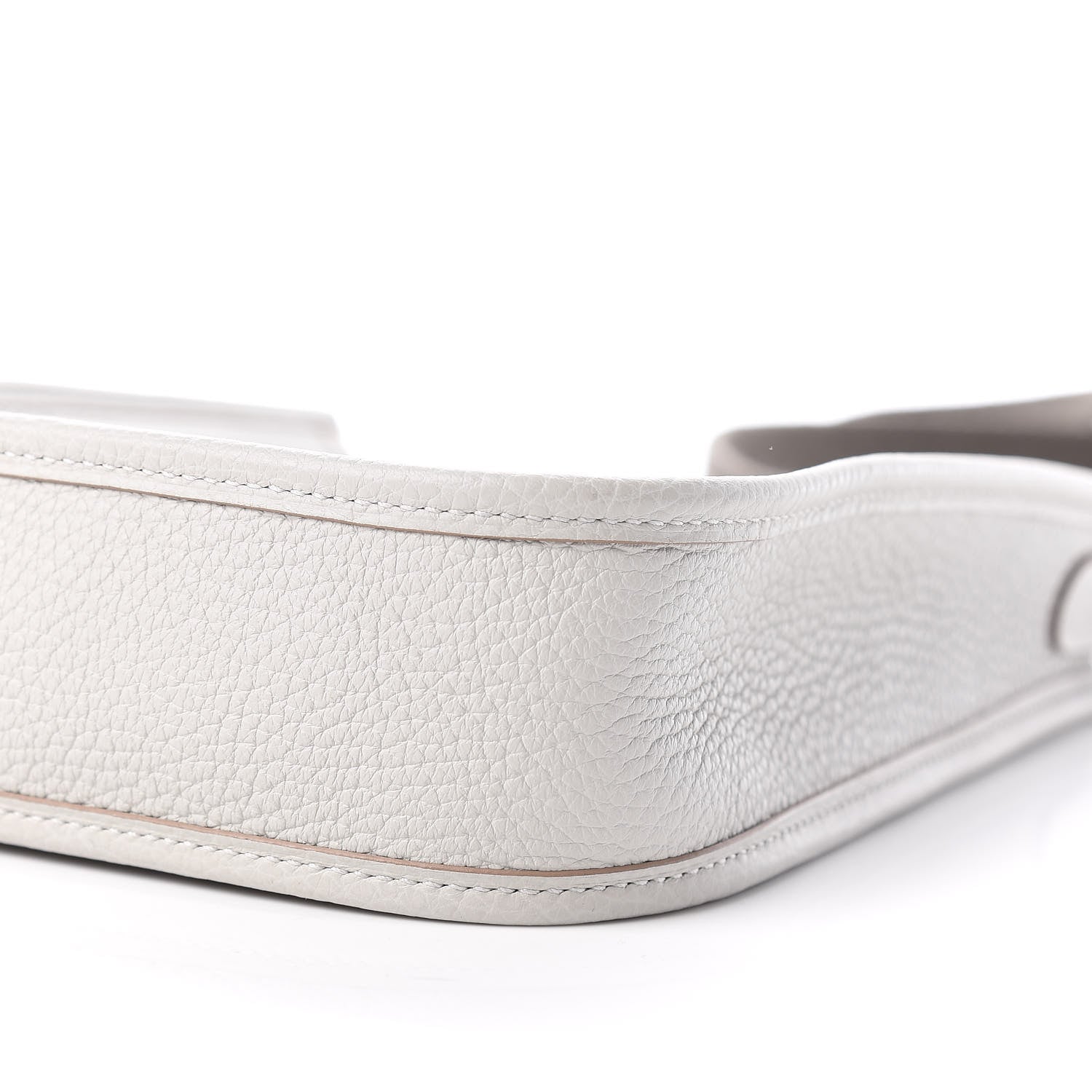 Hermes Taurillon Clemence Amazone Evelyne TPM Gris Perle Etoupe 9 of 10