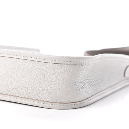 Hermes Taurillon Clemence Amazone Evelyne TPM Gris Perle Etoupe 9 of 10