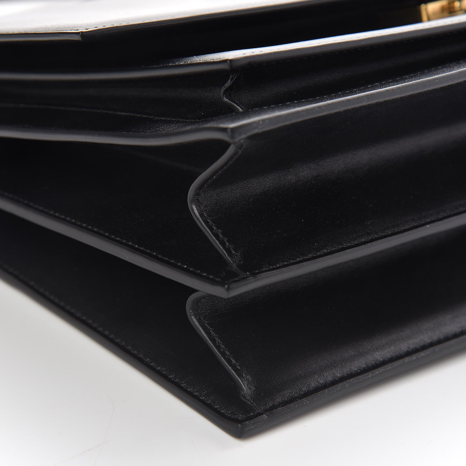 Balenciaga Box Calfskin Large Sharp Top Handle Bag Black 8 of 10