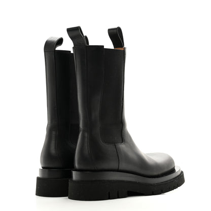 Bottega Veneta Calfskin The Lug Chelsea 55mm Boots 38.5 Black 4 of 12