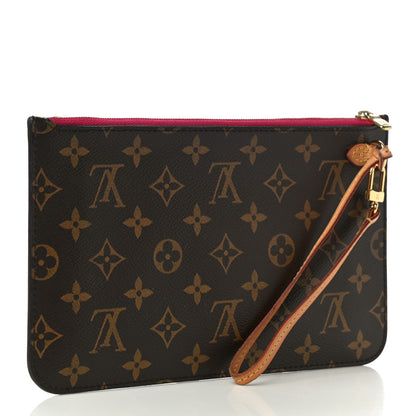 Louis Vuitton Monogram Neverfull MM GM Pochette Pivoine 3 of 11