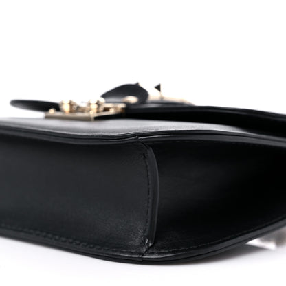 Valentino Garavani Vitello Small Glam Lock Rockstud Flap Black 8 of 9