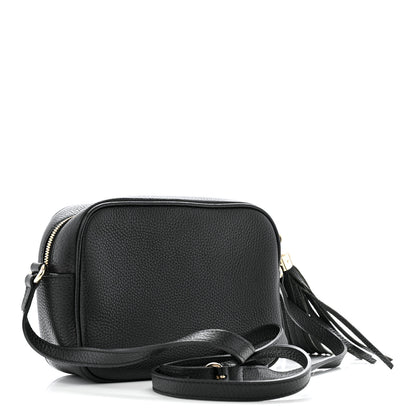 Gucci Pebbled Calfskin Small Soho Disco Bag Black 3 of 12