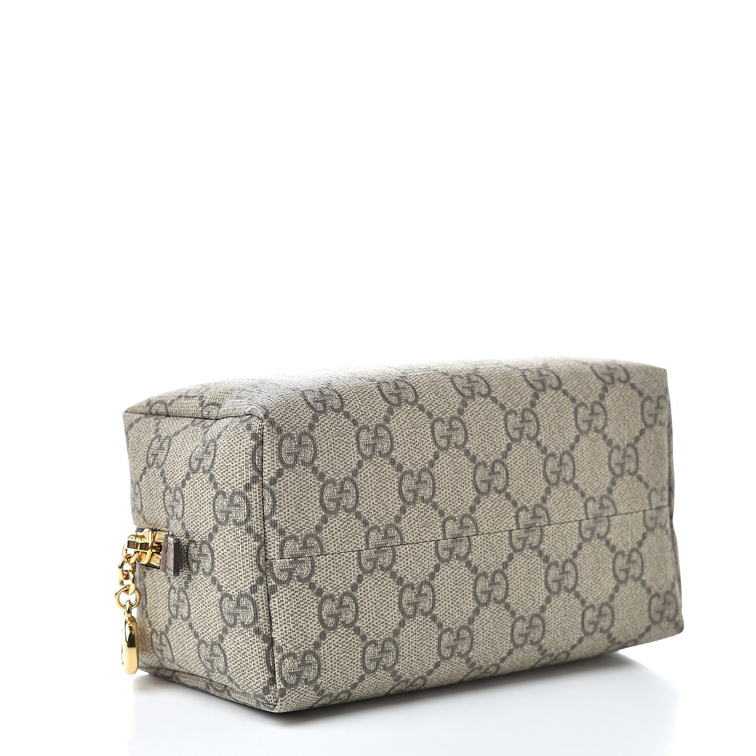 Gucci Soft GG Supreme Monogram Calfskin Medium Ophidia Cosmetic Case Beige Ebony New Acero 4 of 8