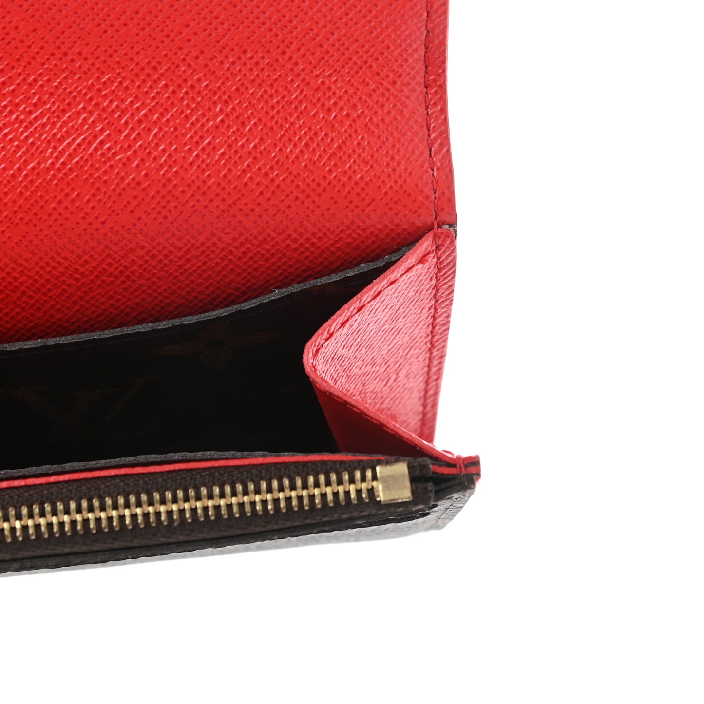 Monogram Bloom Flower Emilie Wallet Coquelicot
