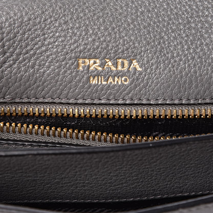 Prada Vitello Daino Crossbody Flap Marmo 8 of 12