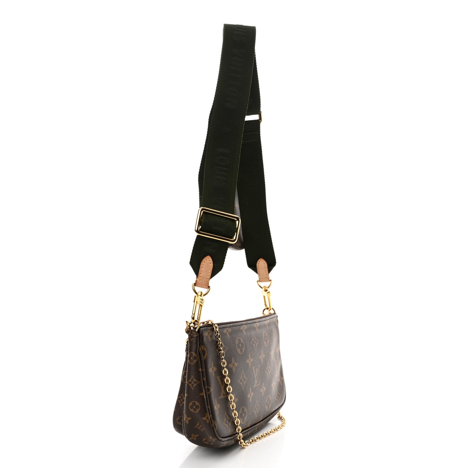 Louis Vuitton Monogram Multi Pochette Accessories Kaki 3 of 11