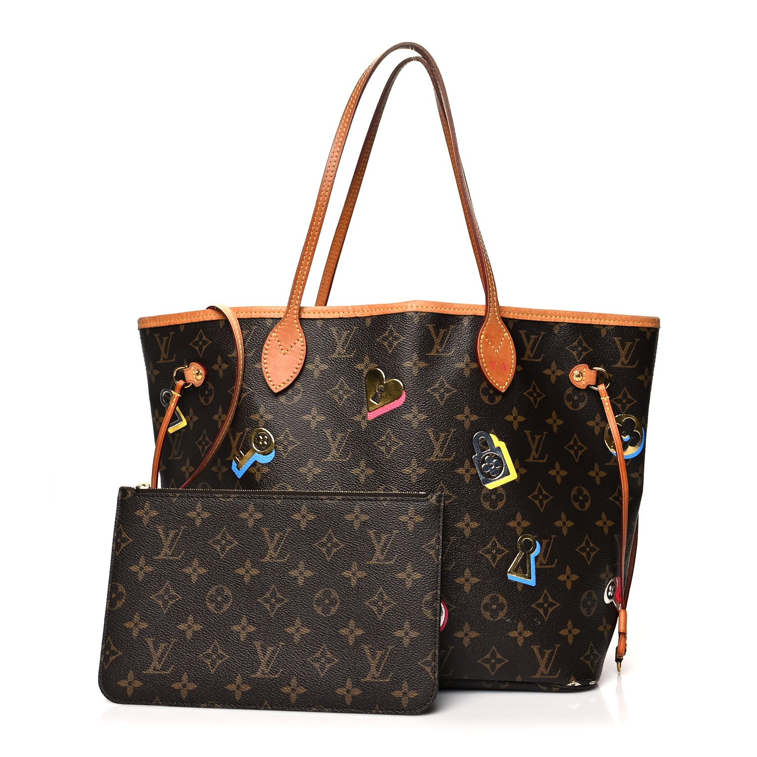 Louis Vuitton Monogram Love Locks Neo Neverfull MM 1 of 16