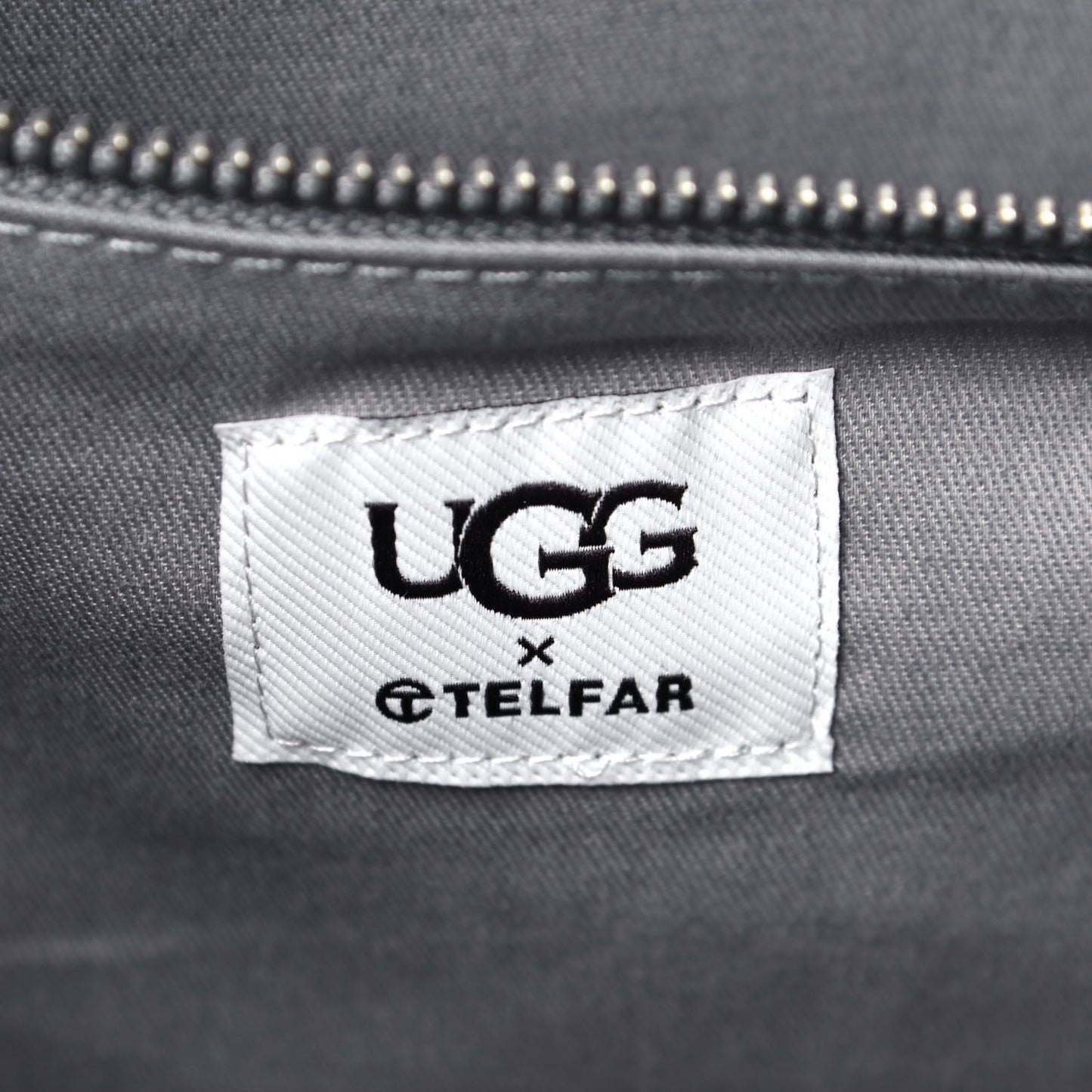 X UGG Fleece Medium Shopping Bag Grey