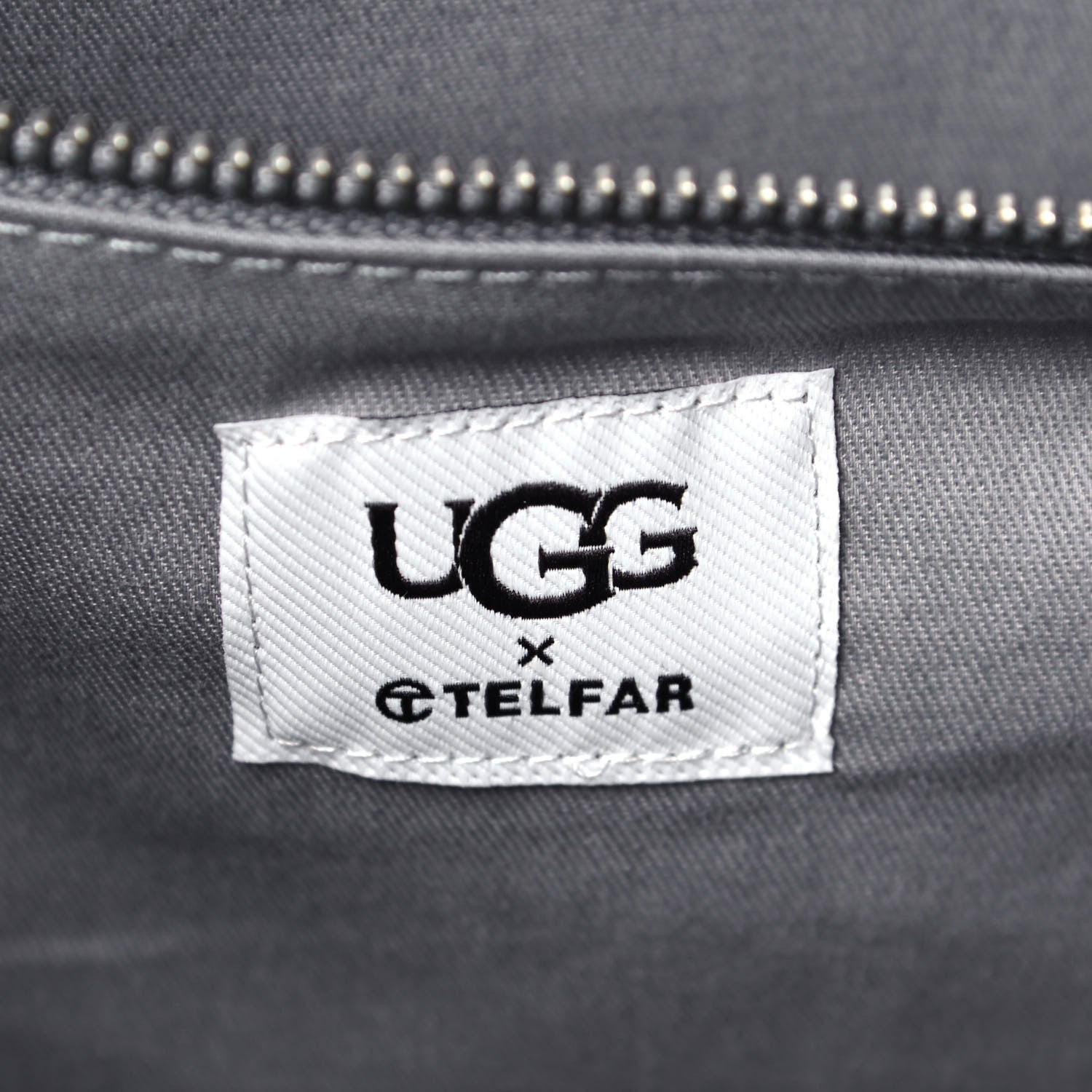 Telfar X UGG Fleece Medium Shopping Bag Grey 6 of 16