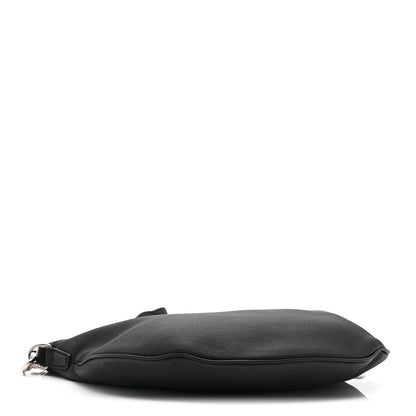 Gucci Calfskin Emblem Shoulder Bag Black 4 of 10