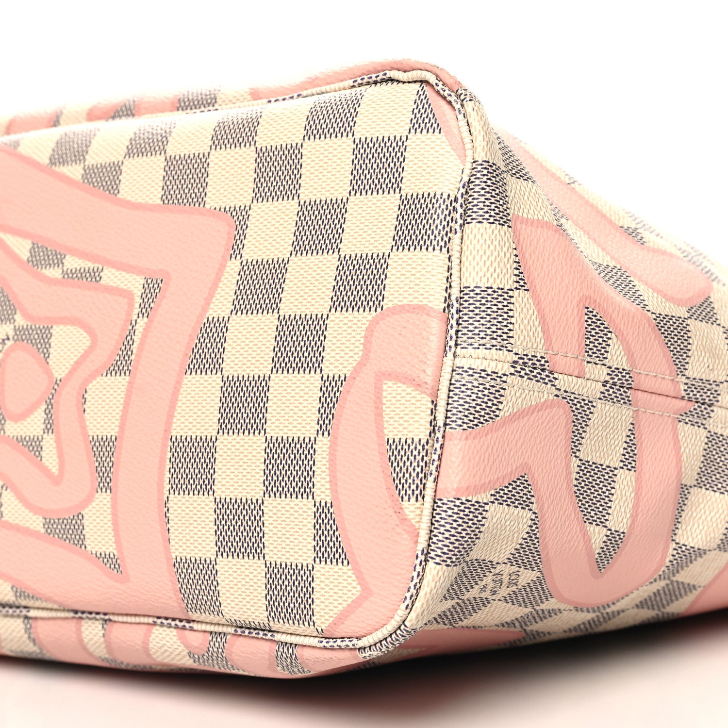Louis Vuitton Damier Azur Tahitienne Neverfull MM 10 of 10
