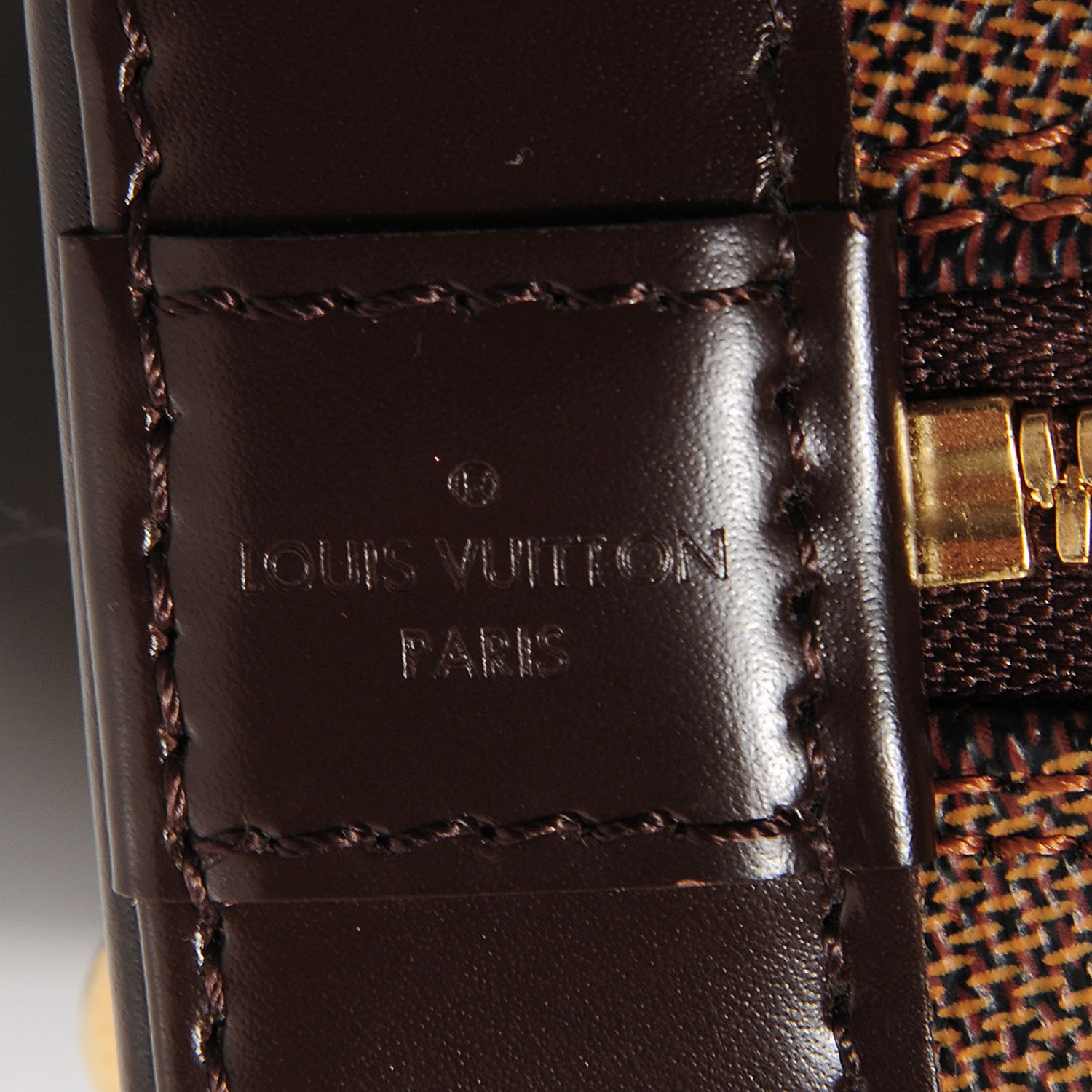Louis Vuitton Damier Ebene Alma BB 6 of 8