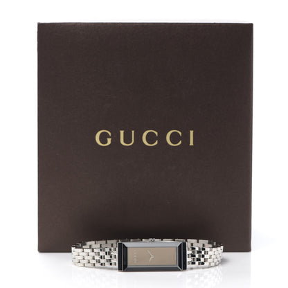 Gucci Stainless Steel 14mm G-Frame Quartz Watch Brown 6 of 6