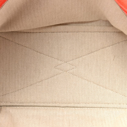Hermes Taurillon Clemence Victoria II 35 Orange Poppy 5 of 15
