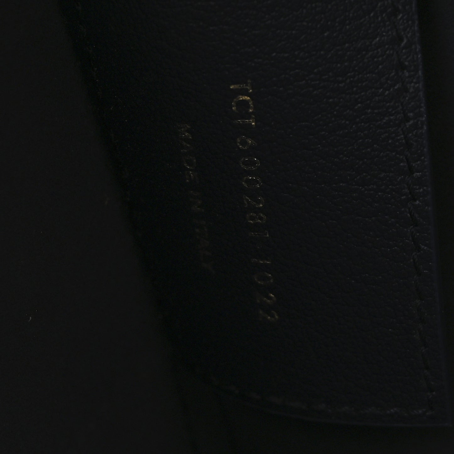 Calfskin Large Shopping Tote Navy