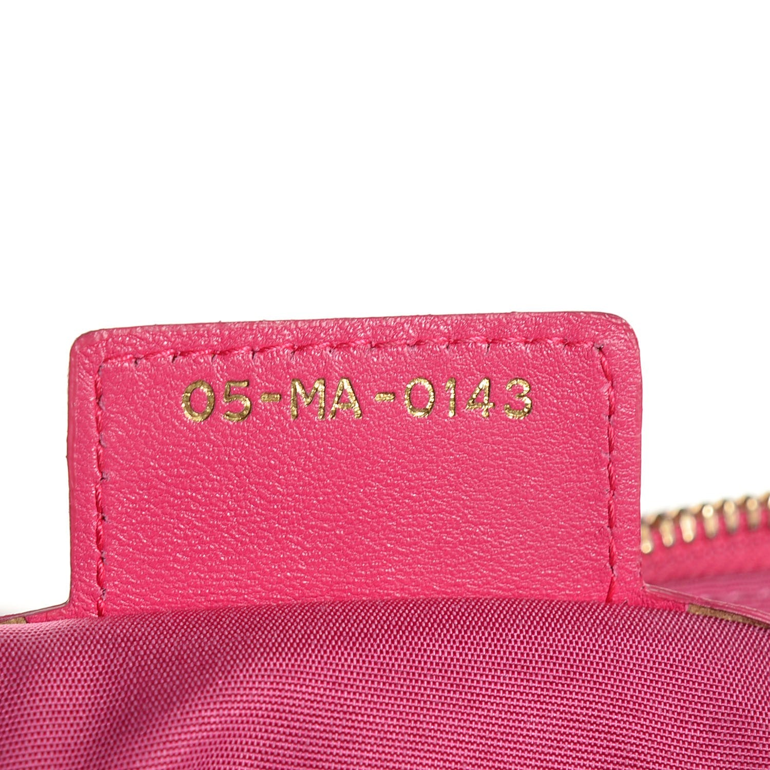 Christian Dior Lambskin Cannage Medium Granville Tote Fuchsia 20 of 20
