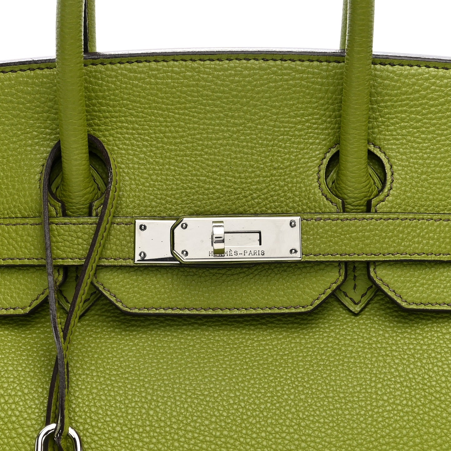 Togo Birkin 35 Vert Anis