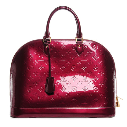Louis Vuitton Vernis Alma GM Rouge Fauviste 1 of 7