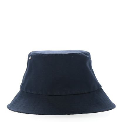 Christian Dior Oblique Reversible Teddy-D Brim Bucket Hat 59 Blue 12 of 17