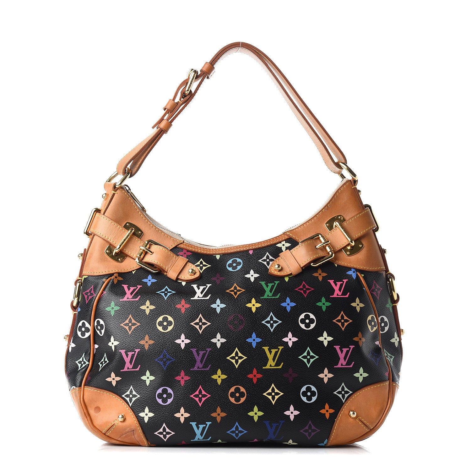 Louis Vuitton Monogram Multicolor Greta Black 1 of 8