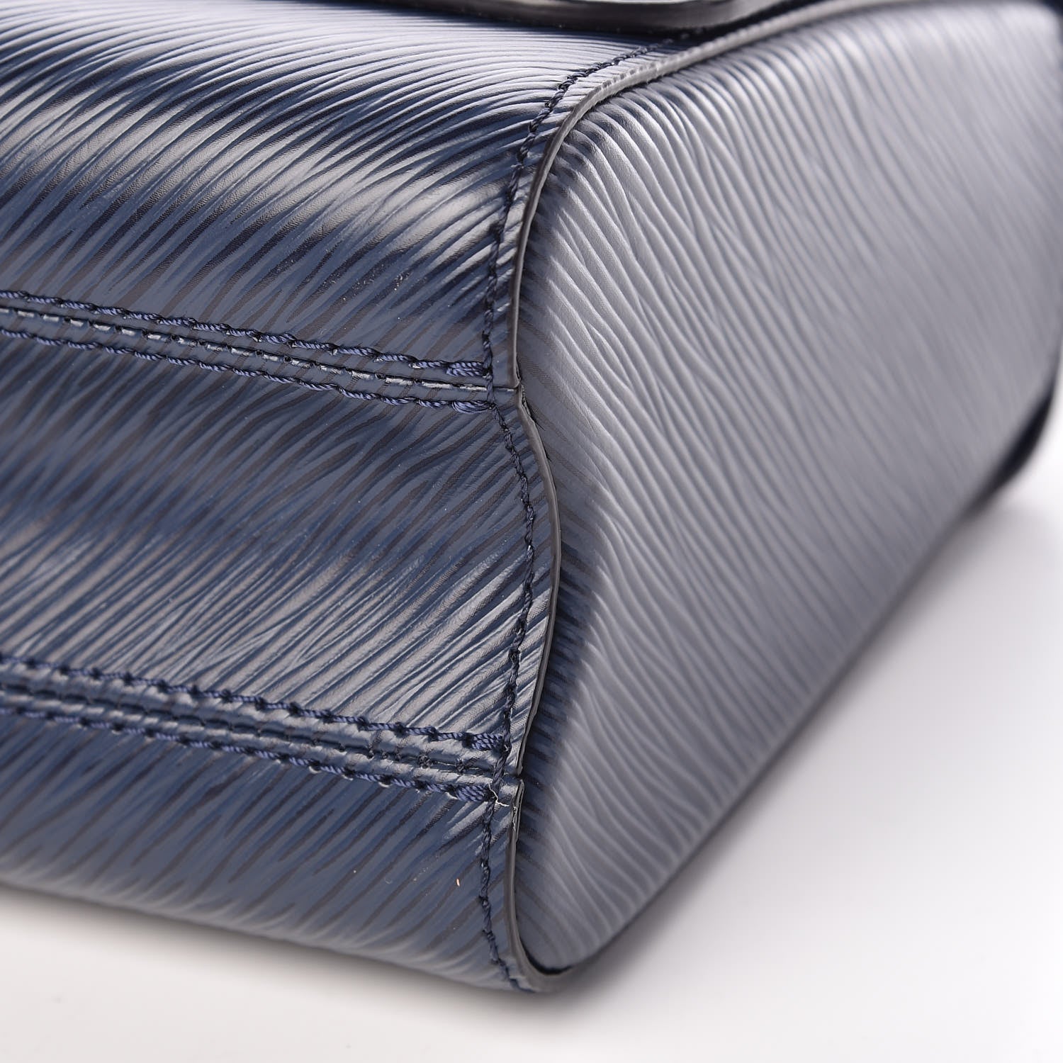 Louis Vuitton Epi Twist Shoulder Bag MM Indigo 8 of 10