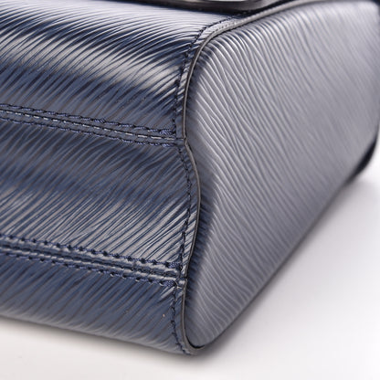 Louis Vuitton Epi Twist Shoulder Bag MM Indigo 8 of 10