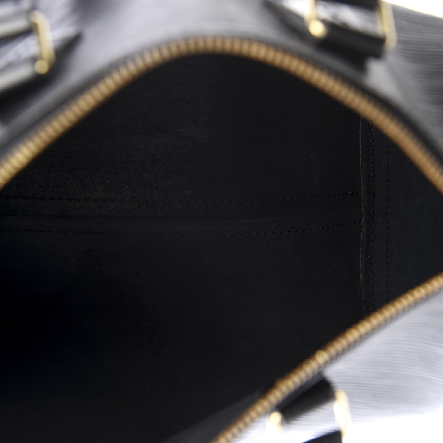 Louis Vuitton Epi Speedy 25 Black 4 of 10