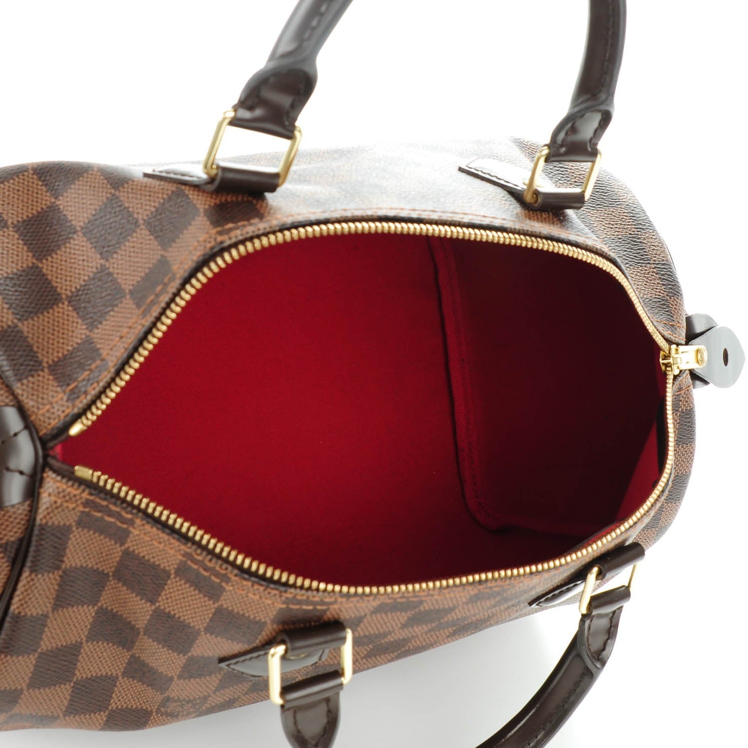 Louis Vuitton Damier Ebene Speedy 30 6 of 8