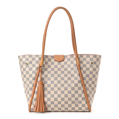 Louis Vuitton Damier Azur Propriano Rose Ballerine 3 of 13