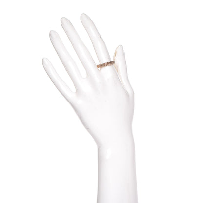 Tiffany 18K Rose Gold Narrow Mesh Somerset Ring 53.1 6.5 2 of 3