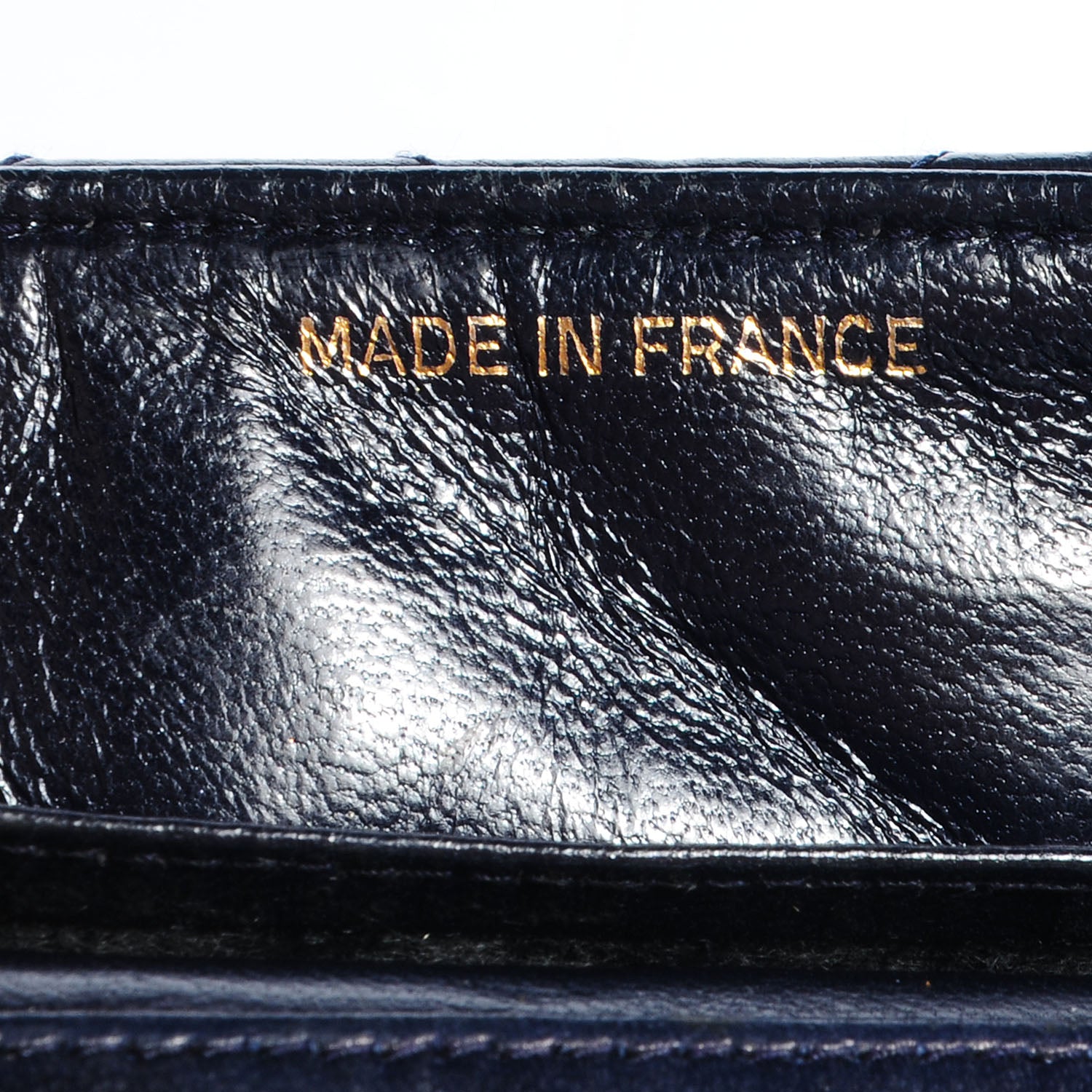 Chanel Lambskin CC Flap Small Navy 8 of 11