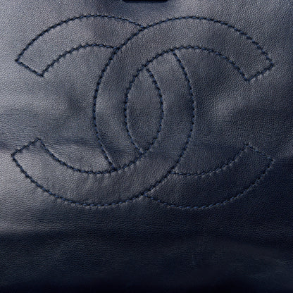 Chanel Lambskin Quilted Small Trendy CC Dual Handle Flap Bag Navy 7 of 13