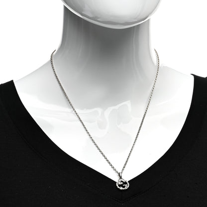 Gucci Sterling Silver Interlocking G Pendant Necklace 2 of 4