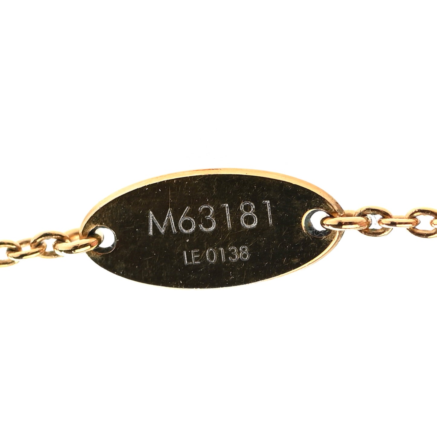 Essential Studded V Necklace Gold Black