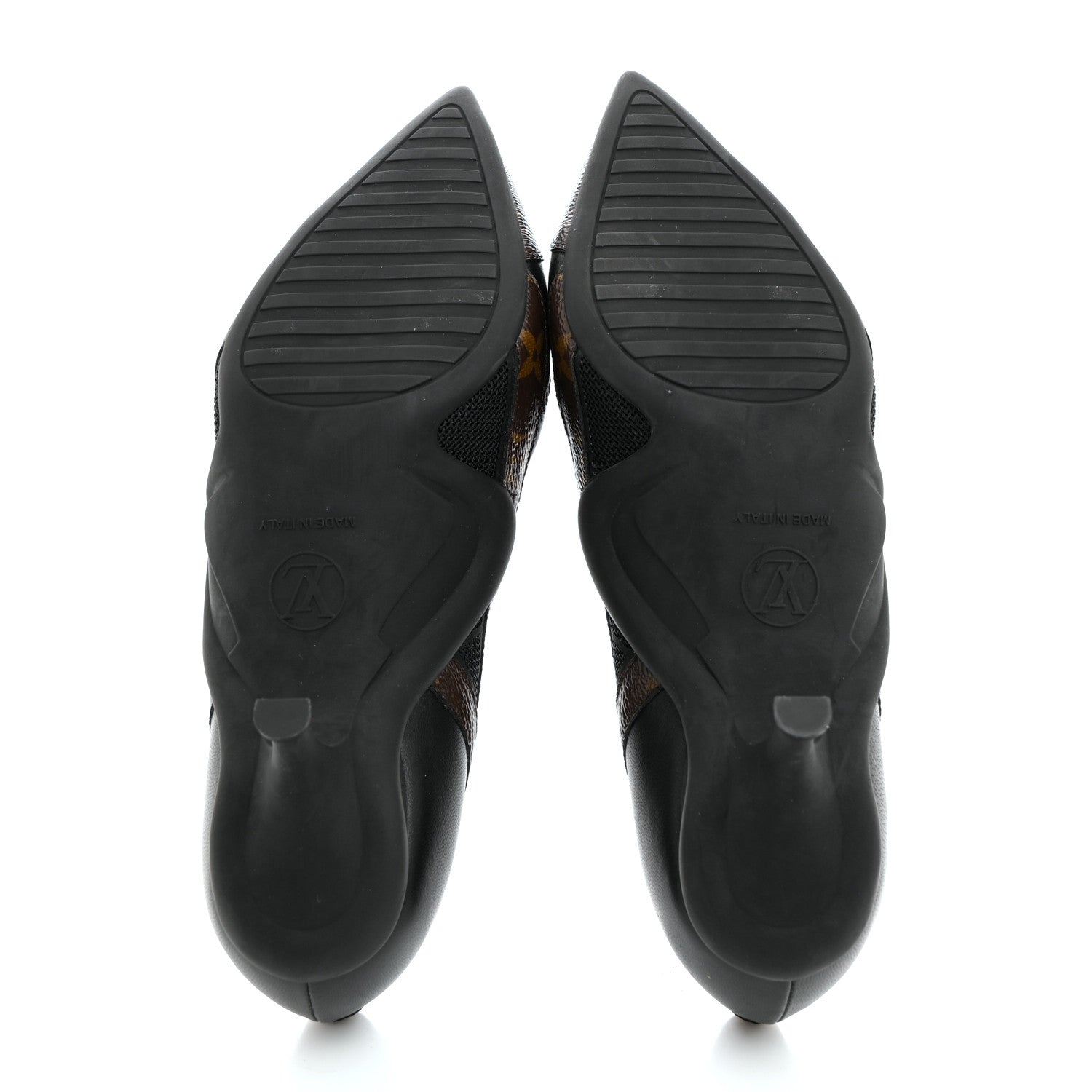 Louis Vuitton Patent Monogram Archlight Pumps 38 Black 5 of 8