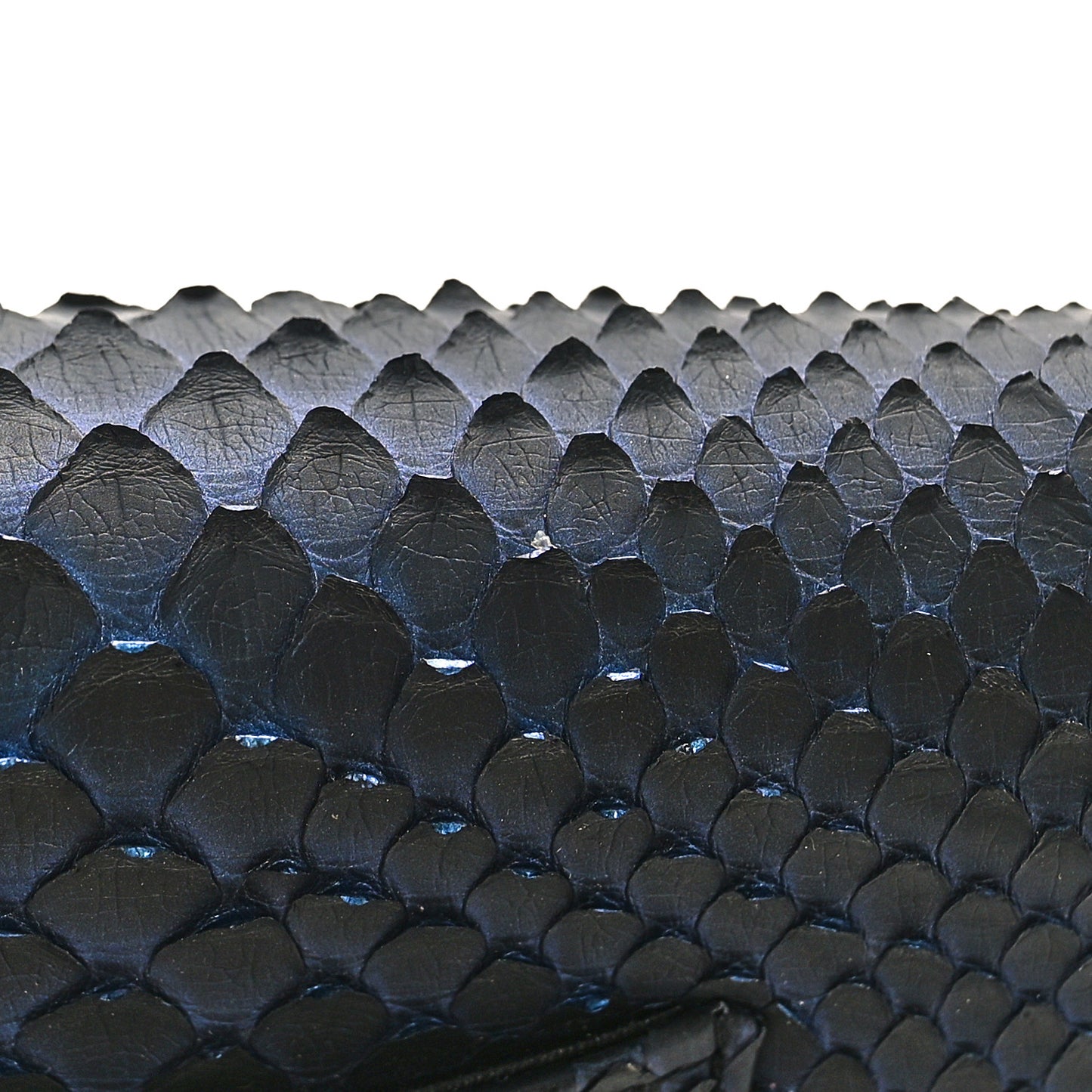 Snakeskin Wallet On Chain WOC Navy
