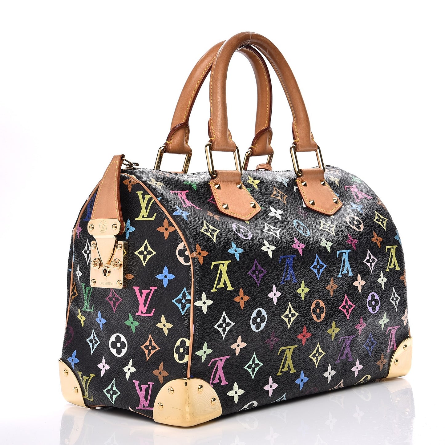 Monogram Multicolor Speedy 30 Black