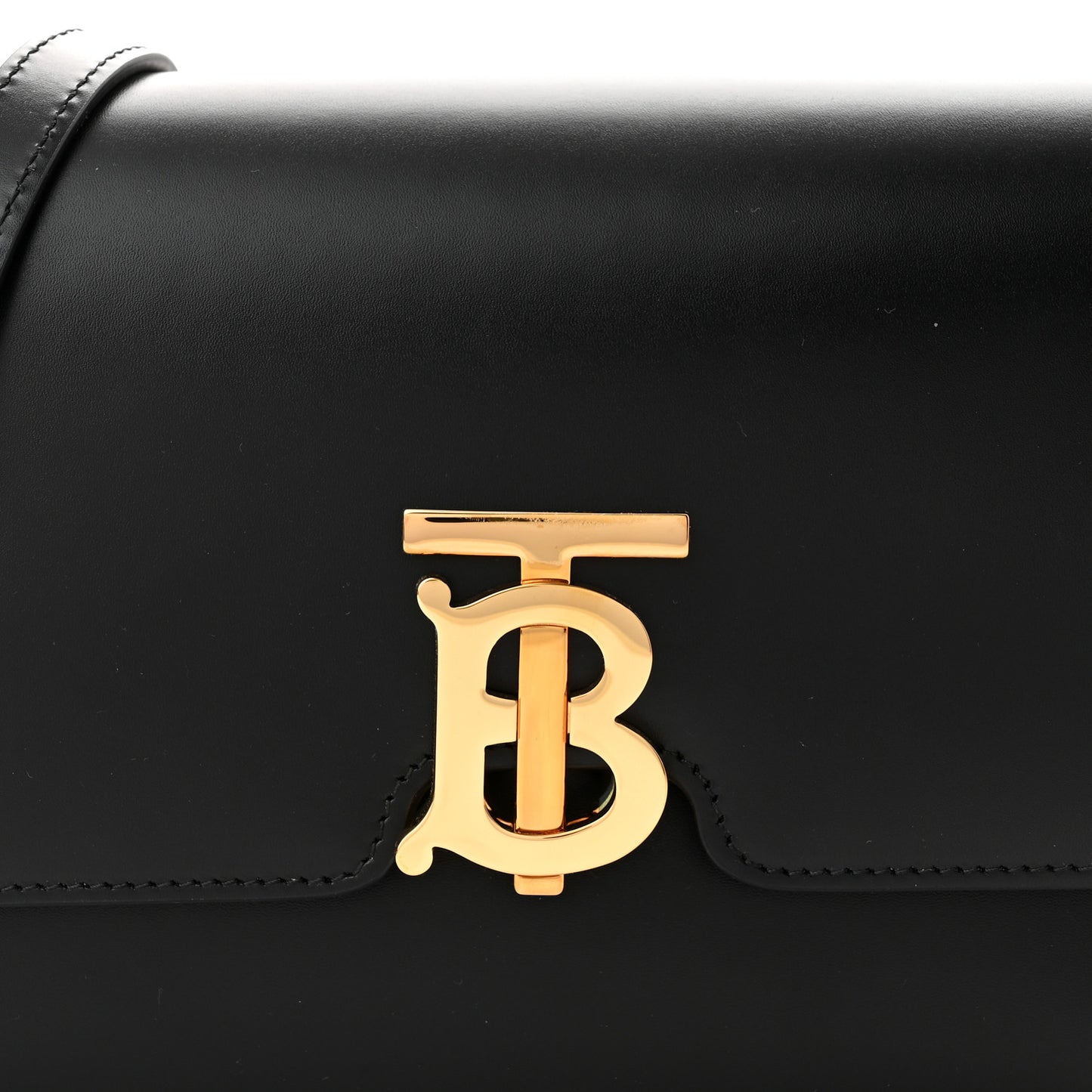 Calfskin Medium TB Bag Black